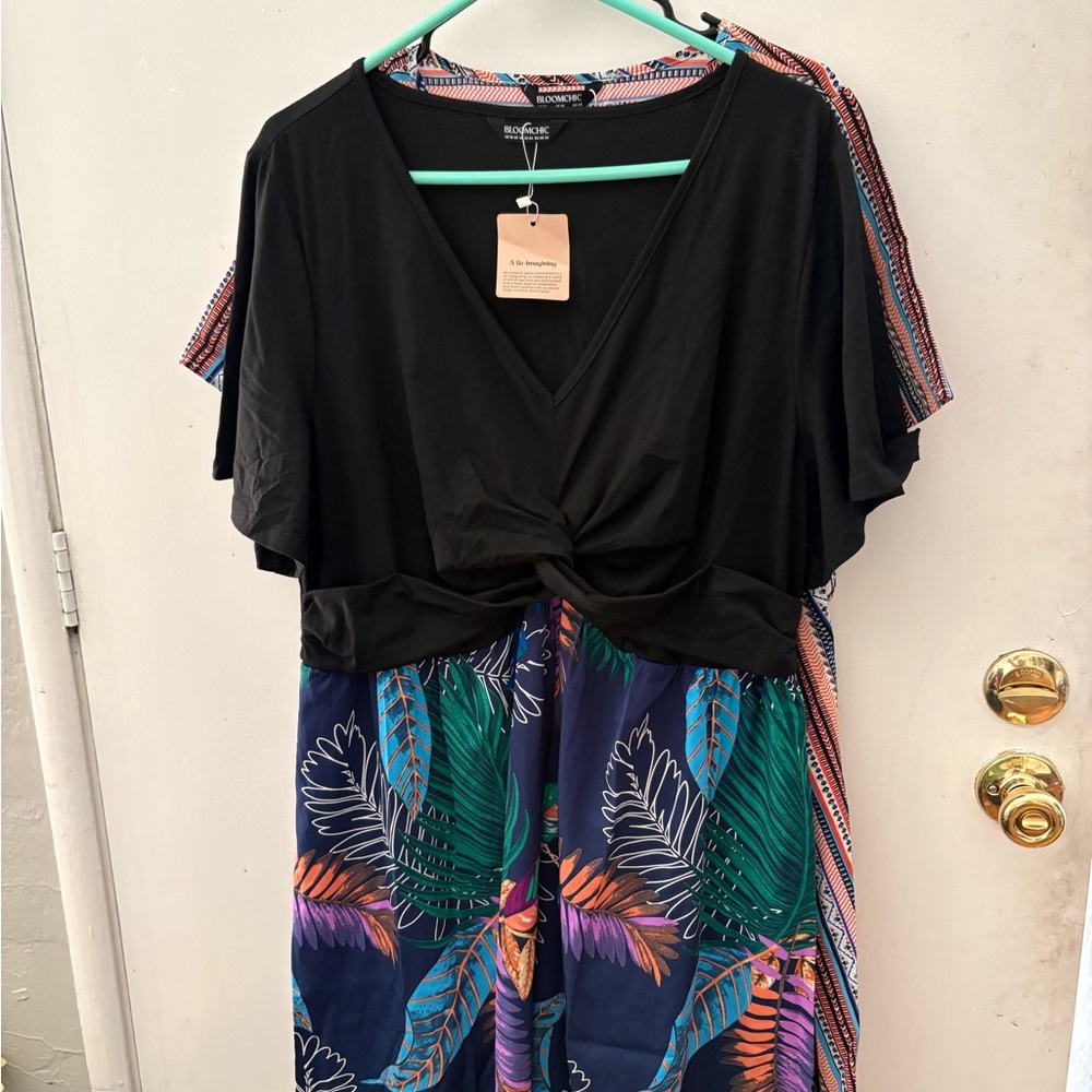 BloomChic Black Dress - Picture 2 of 16